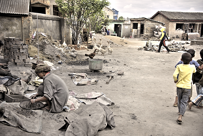 Aluminum factory conditions